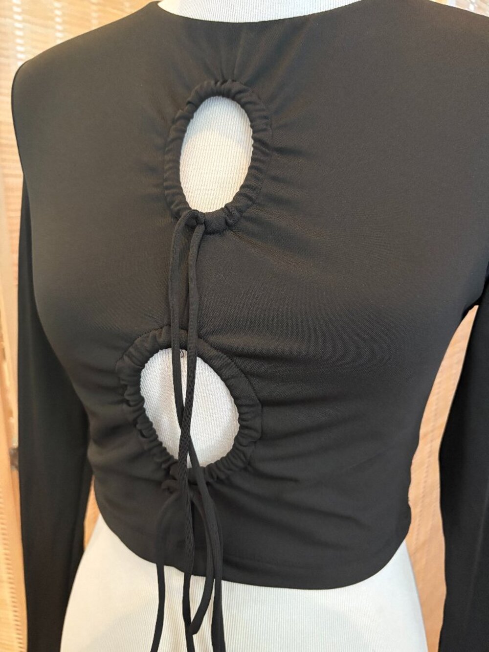 Black Stretch Top - Never Worn